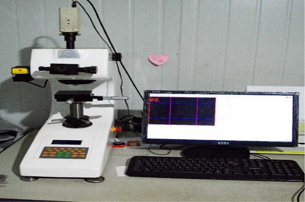 Vickers and Rockwell Hardness Machine